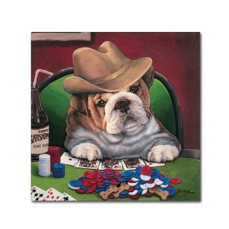 Jenny Newland 'Beginner's Luck' Canvas Art,18x18